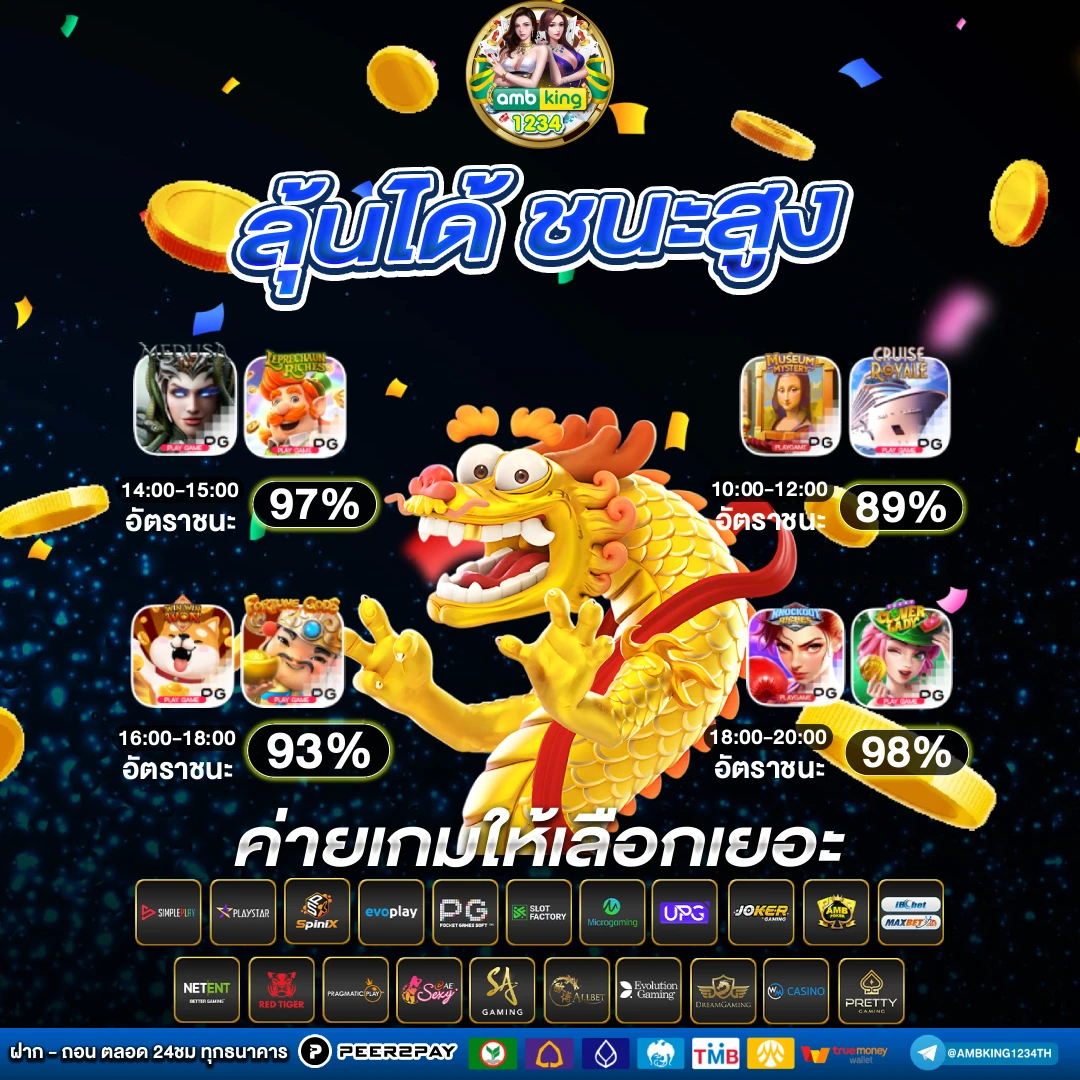 เว็บสล็อตรับโบนัส - แบนเนอร์โปรโมชั่น