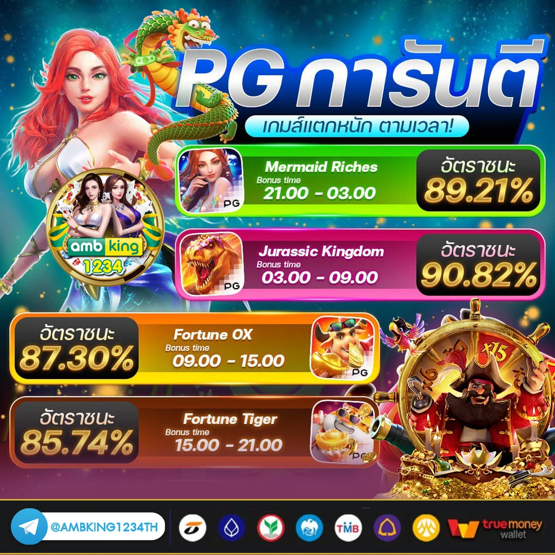เว็บตรงอันดับ 1 ของไทย - แบนเนอร์โปรโมชั่น
