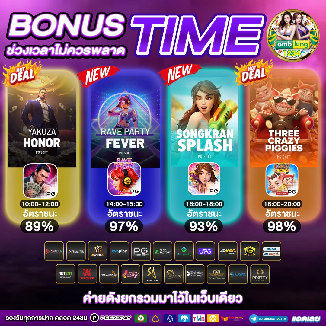 ค่ายสล็อต 999 - แบนเนอร์โปรโมชั่น