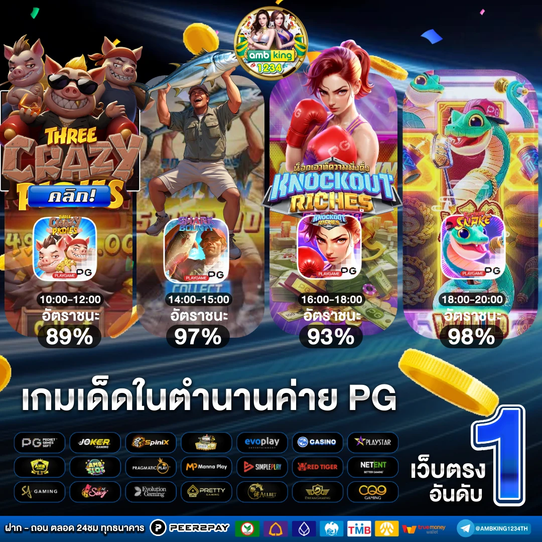 เกมส์สล๊อต - แบนเนอร์โปรโมชั่น