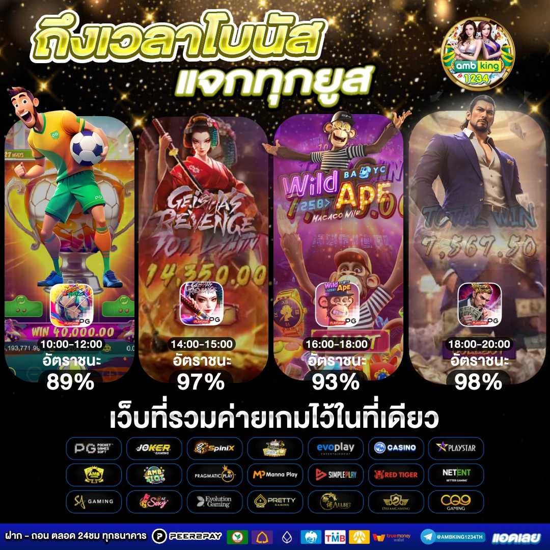 เว็บพนันสล็อตที่ดีที่สุด - แบนเนอร์โปรโมชั่น